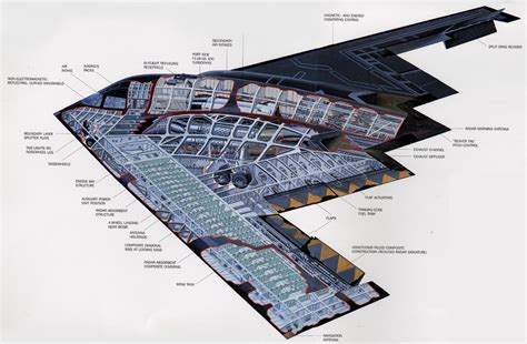 The $2 Billion B-2 bomber cut in half : r/ThingsCutInHalfPorn