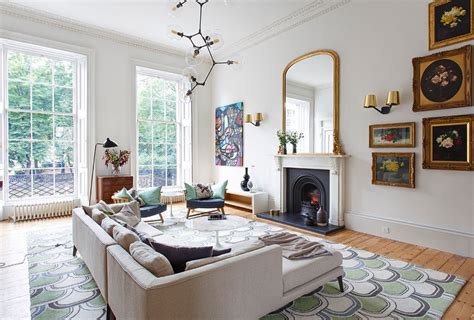 Tour This Colorful Georgian Home In Edinburgh Townhouse Interior ...