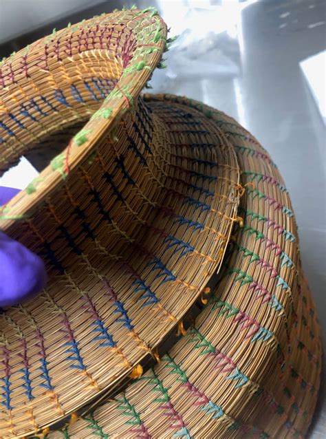 Sweetgrass basket gets dramatic makeover at museum • The Seminole Tribune