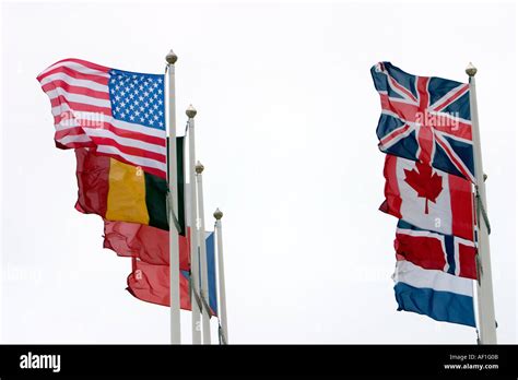 Flags of the WW2 allies Stock Photo: 4504586 - Alamy