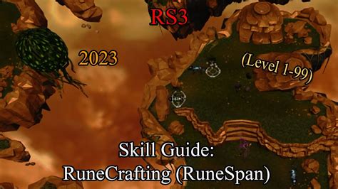 RS3: Runecrafting Skill Guide: 1-99 2023 (RuneSpan)💫 - YouTube