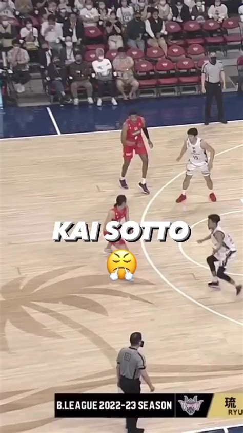 THROW IT DOWN 😤 Kai Sotto! #bleague | B.LEAGUE（Japan Professional ...