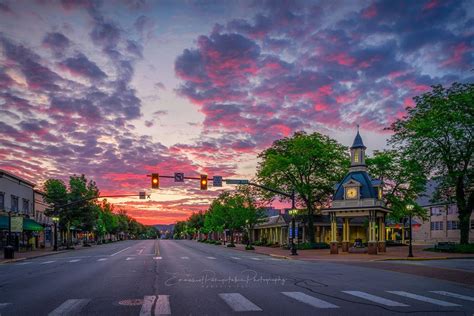 Gorgeous Sunset Photo from 3rd Street, Beaver Pennsylvania