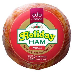 CDO HOLIDAY HAM 1KG – Magic Star Supermarket