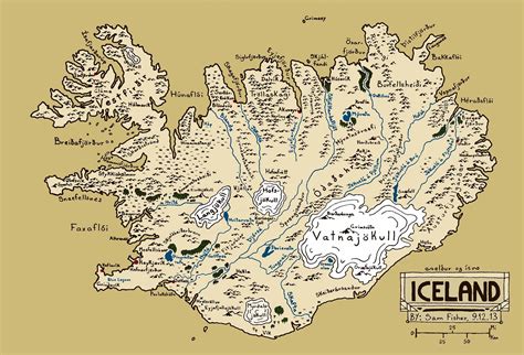 South Iceland Map