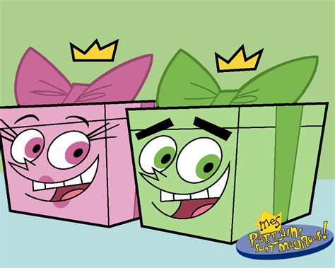 Cosmo and Wanda as present boxes! - The Fairly OddParents Wallpaper ...