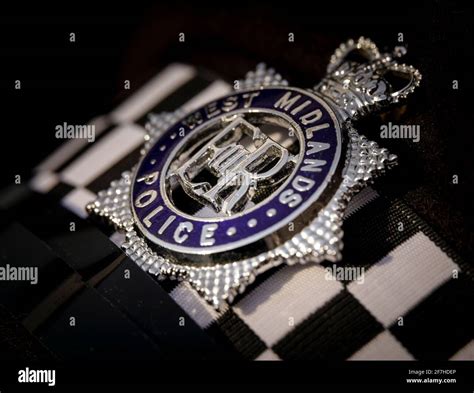 A West Midlands Police cap and badge Stock Photo - Alamy