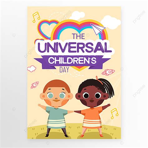 The Universal Children S Day Contracted Posters Template Download on ...