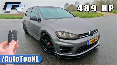 489HP VW GOLF R MK7 REVIEW on AUTOBAHN [NO SPEED LIMIT] by AutoTopNL ...