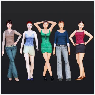 Woman 1 To 5 Bundle by jasirkt