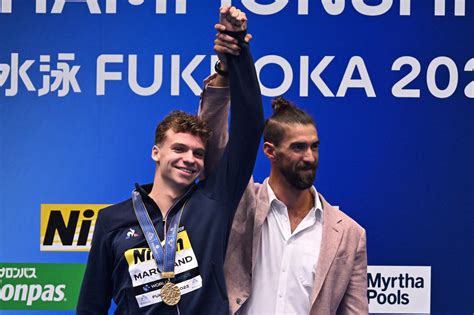 World Swimming Championships: world record for Frenchman Léon Marchand ...