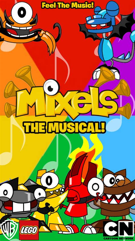 Mixels The Musical! Movie Poster! by gamerdiana on DeviantArt