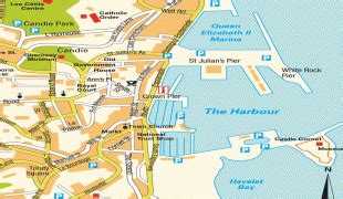 Map Of St Peter Port Guernsey Channel Islands - Map Of Channel Islands ...