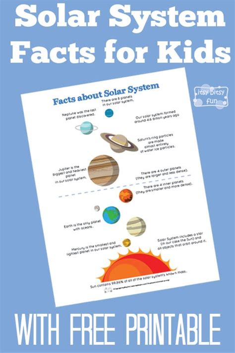 Image de Systeme solaire: Solar System Planets Facts Pdf