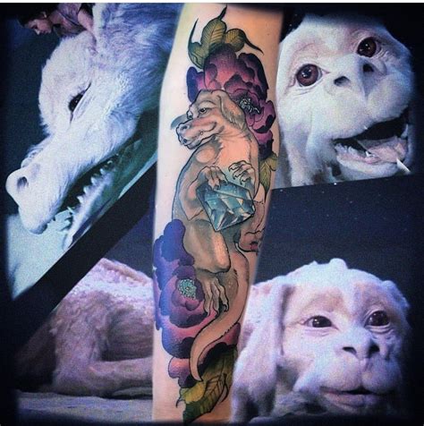 Neverending story tattoo Falcor | Story tattoo, Movie tattoos, Cute tattoos