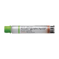 Buy Novolin GE NPH PenFill Cartridge 5 x 3 ml Online | Insulin.store