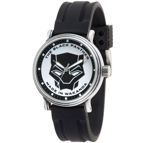 Black Panther Mens Black Strap Watch-Wma000271 | Vintage watches ...