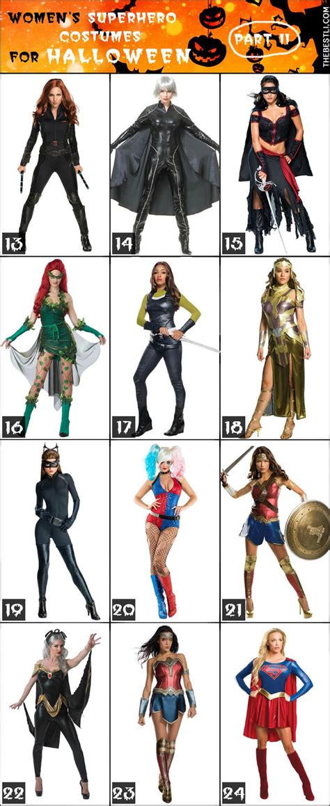 Womens Superhero & Villain Costume Ideas for Halloween 2017 Part II ...