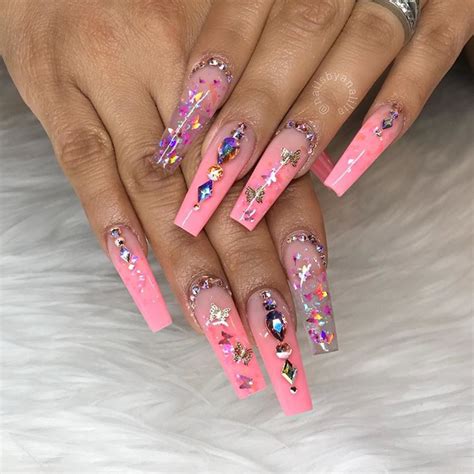 20+ Beautiful Acrylic Nail Designs - The Glossychic