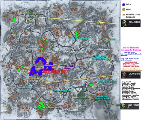 For TUNA combined FISHING/Toroid farm map with suggested spots for ...