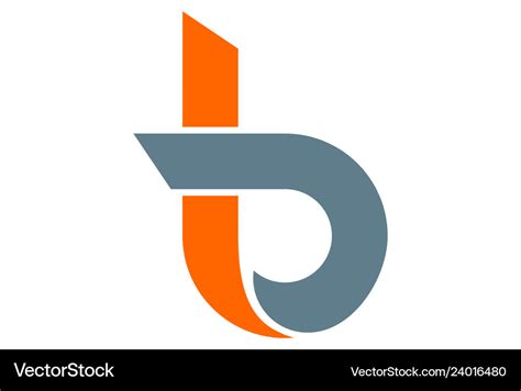 Letter b logo icon design Royalty Free Vector Image