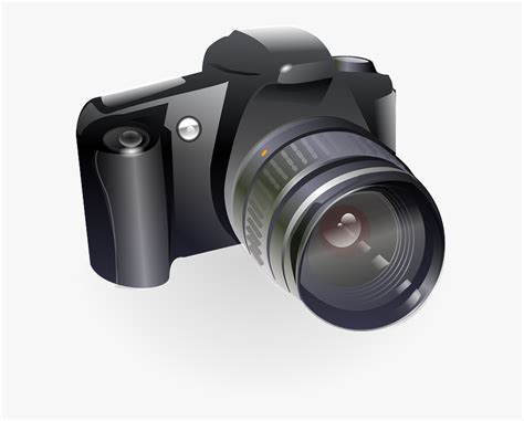 Clip Art Dslr Camera Vector - Cartoon Canon Camera Png, Transparent Png ...