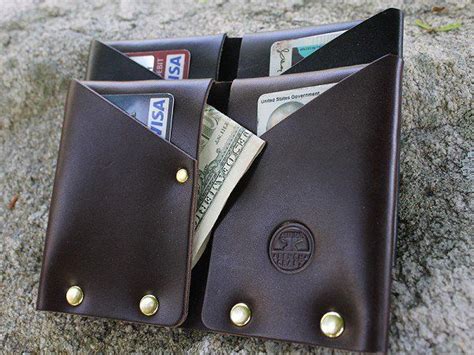 American Bench Craft Wallet | Handcrafted leather wallet, Small leather ...