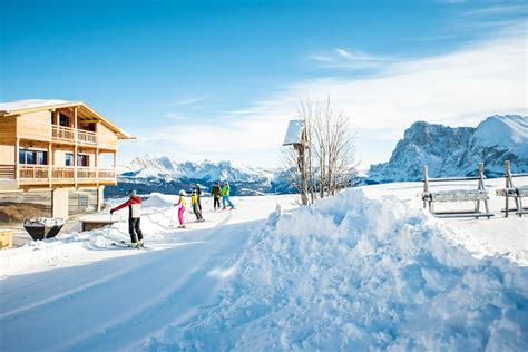 Small hotel on Alpe di Siusi: home of amazing