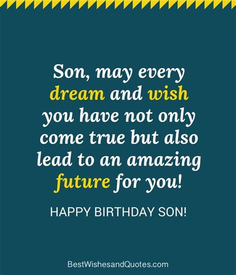 Happy Birthday Wishes For Son | Birthday wishes for son, Son birthday ...