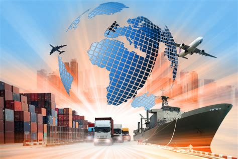 The world logistics background or transportation Industry or shipping ...