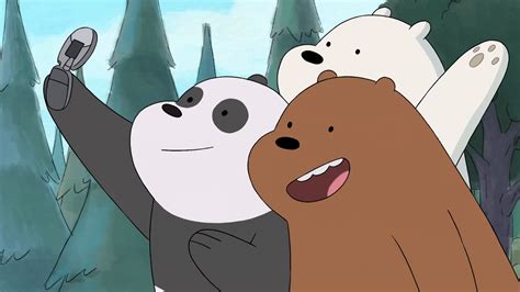 Wallpaper : We Bare Bears, anime food, bears, panda, Grizzly bear, Ice ...