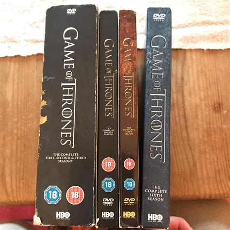 Game of Thrones DVD box set seasons 1-6. The season... - Depop