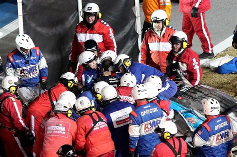 Dramatic photos of Daytona 500 show horrific crash on final lap