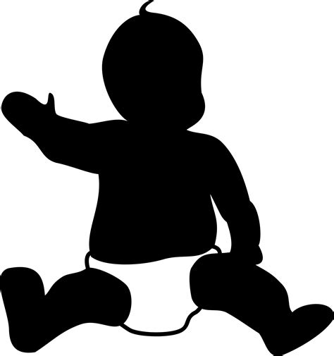 Baby Outline - ClipArt Best