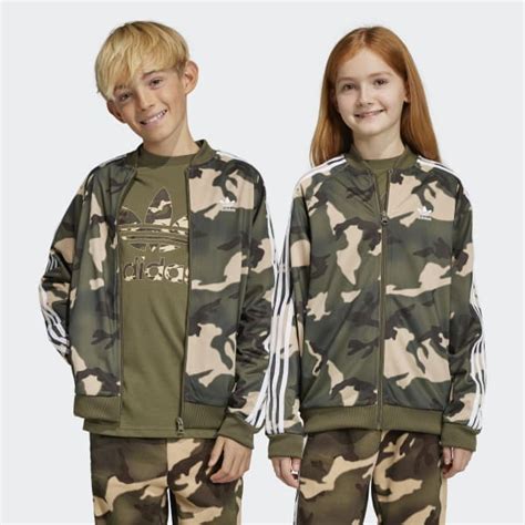 👕 adidas Camo SST Track Jacket - Beige | Kids' Lifestyle | adidas US 👕