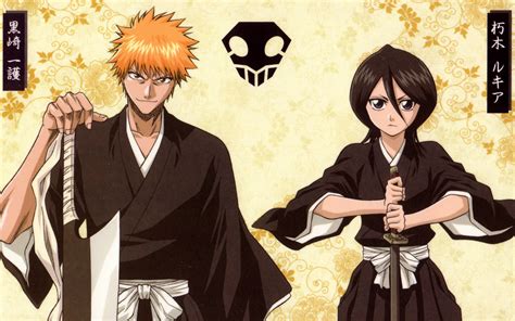 Ichigo & Rukia Bleach HD Wallpaper