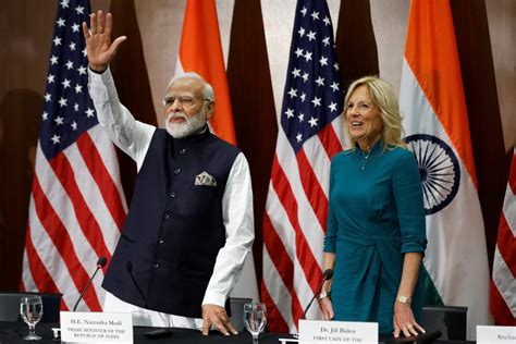 Jill Biden and India’s Modi visit National Science Foundation | PBS News