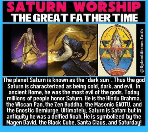 🌜 Saturn Worship: The great father time | Father time, Ancient ...