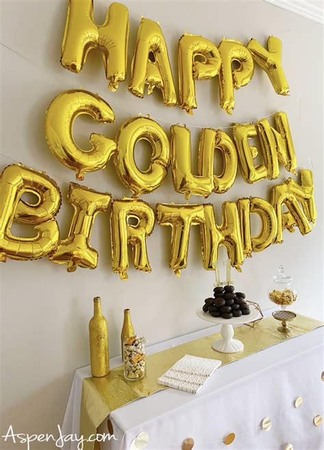 What is a Golden Birthday & 18 Ideas to make it EPIC - Aspen Jay