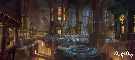 ArtStation - Windom Magic academy , Tyler edlin | Environment concept ...