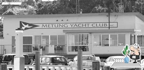 Menu at Metung Yacht Club, Metung