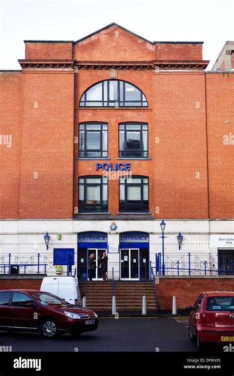 Mansfield Street police station, Leicester, UK Stock Photo - Alamy