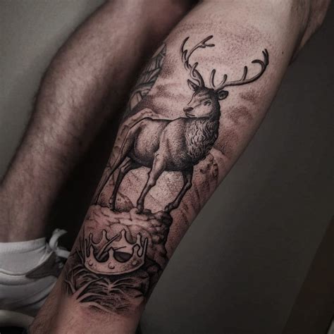 Cool Deer Tattoos