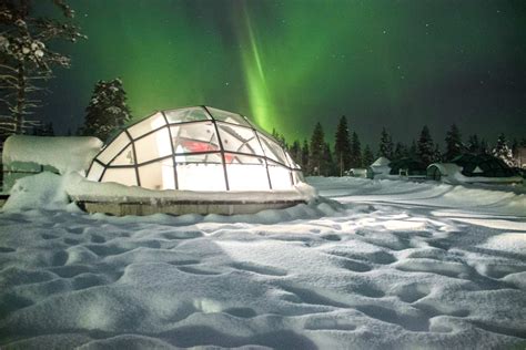 Lapland Igloo Village Northern Lights Holidays | Shelly Lighting