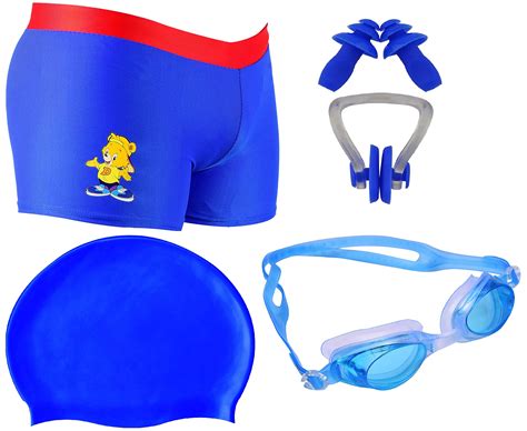 Buy Wetex Premium Boy's Swimming Kit with 1 Shorts, Costume, Trunk 1 ...