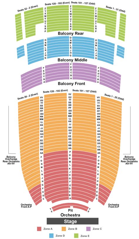 Paramount Theater Seattle Seating Chart Balcony | Two Birds Home