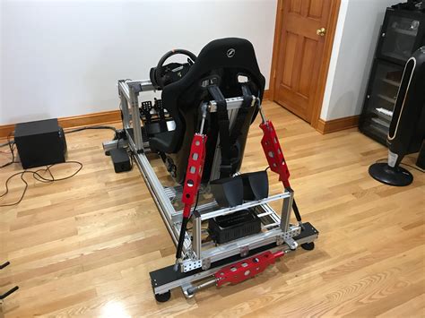 My sim racing motion rig version 2 | Daniel Chote's Project Blog