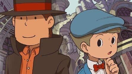 New official art for Professor Layton and The New World of Steam ...