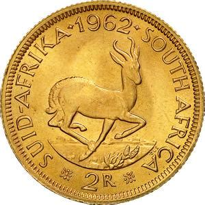 Two Rand, Gold, Coin Type from South Africa - Online Coin Club