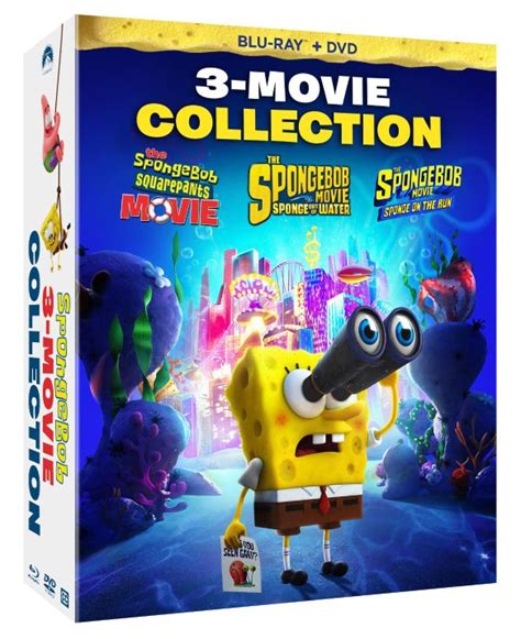 The Spongebob 3-Movie Collection [Blu-Ray/Dvd] - Big Apple Buddy